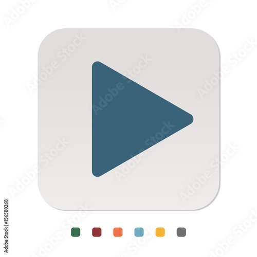Papier Icon - Wiedergabe Medien
