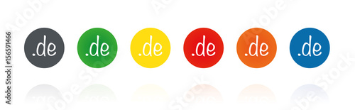 De Webadresse - Farbige Buttons