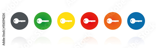 Internet - Web - WWW - Farbige Buttons