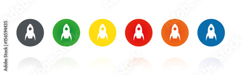 Internet - Web - WWW - Farbige Buttons