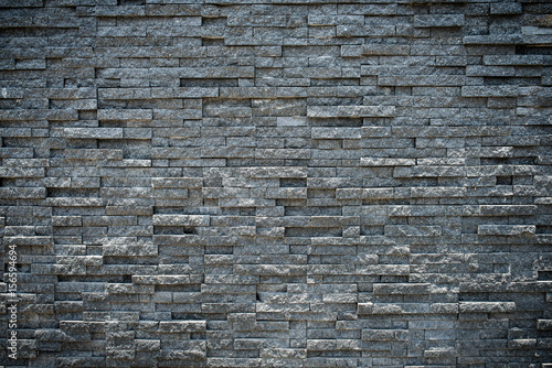 random black granite stone wall, grungy style