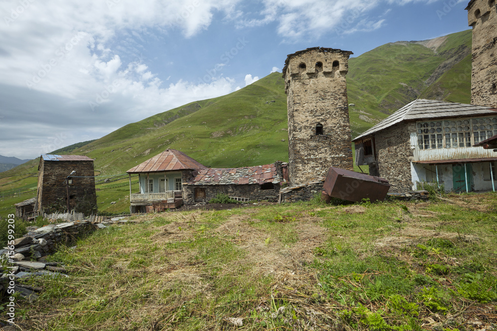 Mountains of Republic of Georgia 