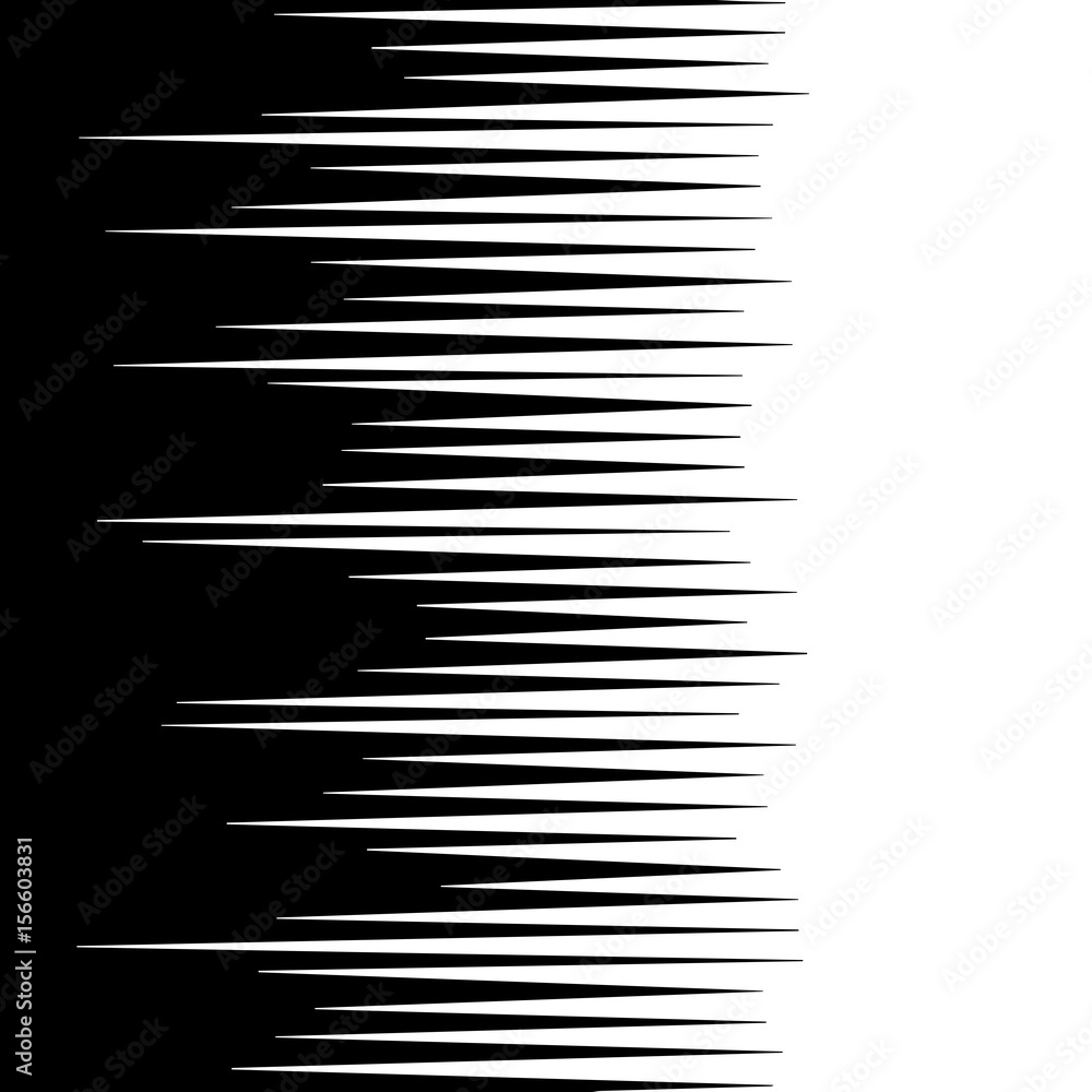 Comic horizontal speed lines background