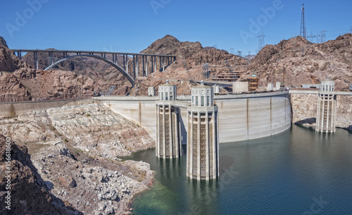 Hoover Dam And The Mike O'Callaghan - Pat Tillman Bridge