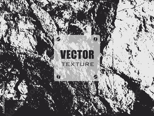 Vector grunge stone wall texture illustration