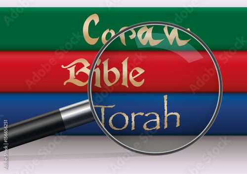 religion - Bible - Torah - Coran - livre sacré - dieu - prière - religieux