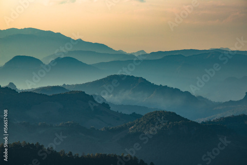 Layer of mountains © Chanawin