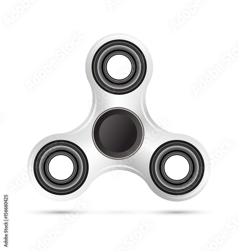 Spinner metal design vector illustration