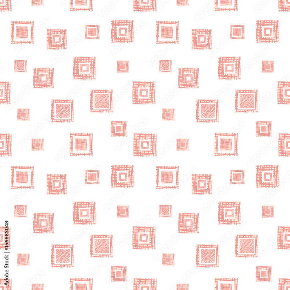 Seamless vector geometrical pattern with rhombus, squares. endless background with hand drawn textured geometric figures. Pastel Graphic illustration Template for wrapping, web backgrounds, wallpaper Seamless vector geometrical pattern with rhombus, squares. endless background with hand drawn textured geometric figures. Pastel Graphic illustration Template for wrapping, web backgrounds, wallpaper