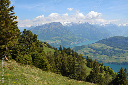 Vierwaldstättersee Panorama, Fronalpstock © Waldteufel