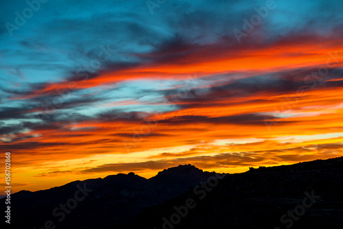 Sunset in Tucson Arizona