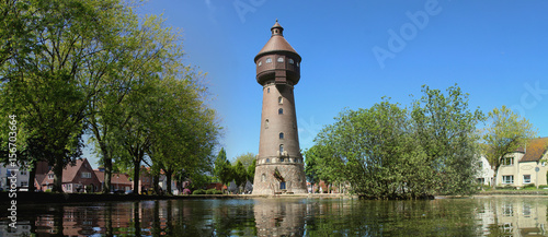 Принти на полотні Wasserturm Wahrzeichen der Stadt Heide in Holstein