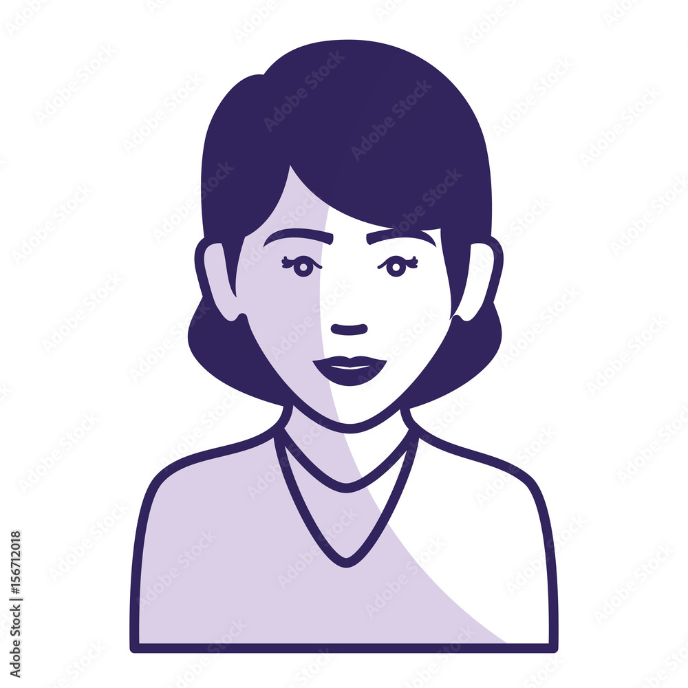 beautiful and young woman character vector illustration design beautiful and young woman character vector illustration design