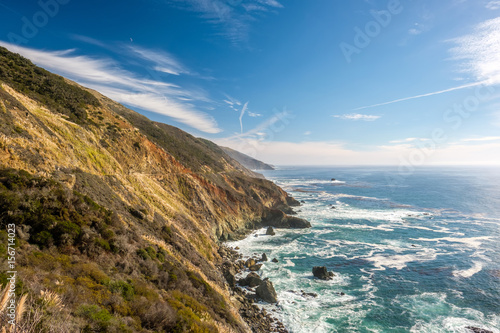 USA Pacific coast landscape, California