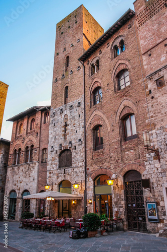 San Gimignano  Tuscany. Italy
