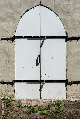 Old style arched doorway