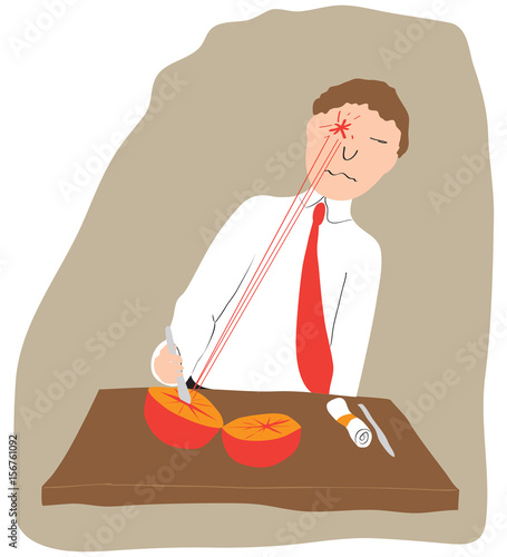 Grapefruit in the Eye