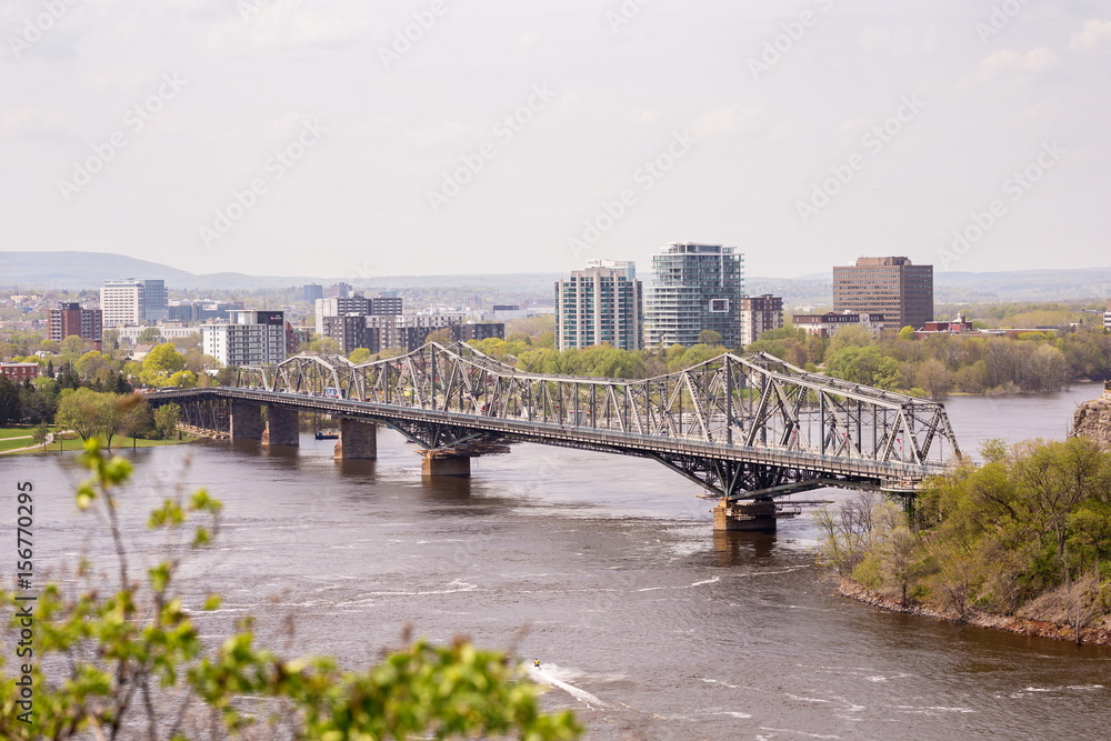 View from Parliament Hill Ottawa. View from Parliament Hill Ottawa.