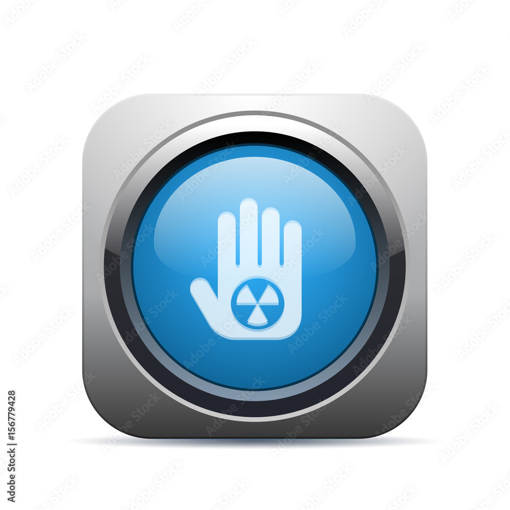Square Push-Button - Vector Square Push-Button - Vector