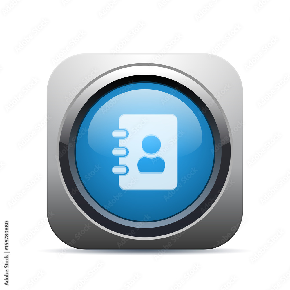 Square Push-Button - Vector Square Push-Button - Vector