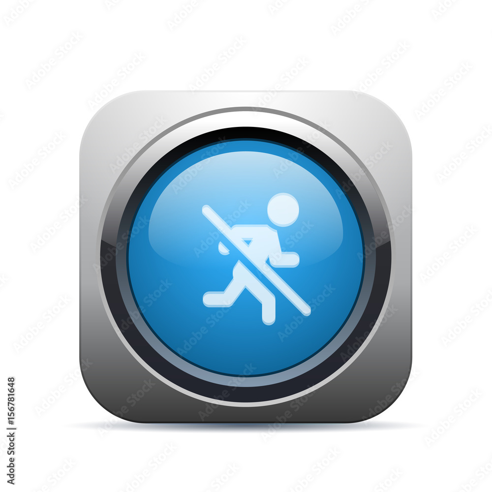 Square Push-Button - Vector Square Push-Button - Vector