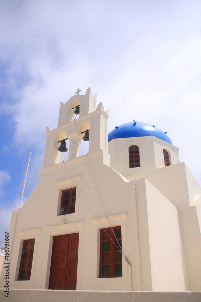 une église de Santorin