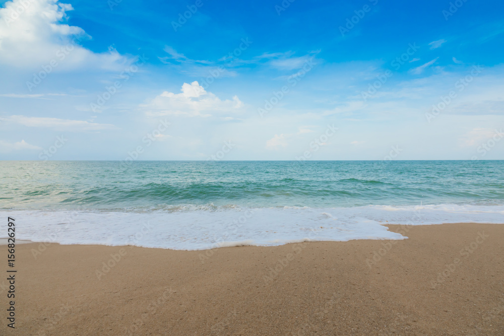 Fototapeta premium Beach and tropical sea .