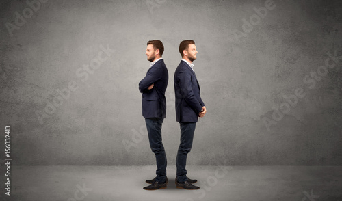 Businessman with two choices © ra2 studio
