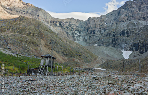 Abandoned Uranium mine in Marble Valley
Stalins Gulag camp (Borlug) in Kodar ridge