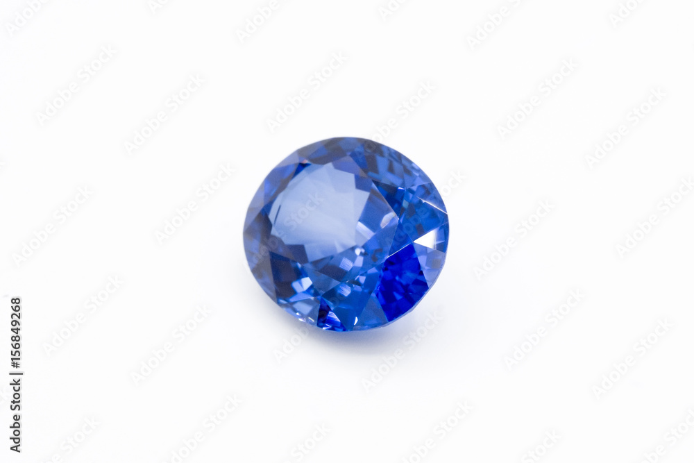 sapphire on white background, Blue sapphire Blue gems, Gem, Blue Stock