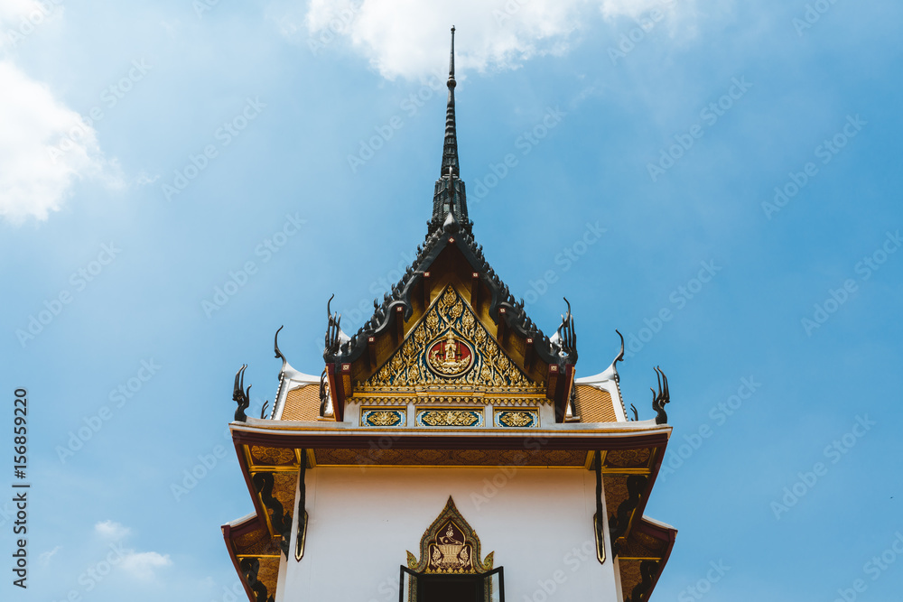 Fototapeta premium Thai temple in Saraburi,Thailand.