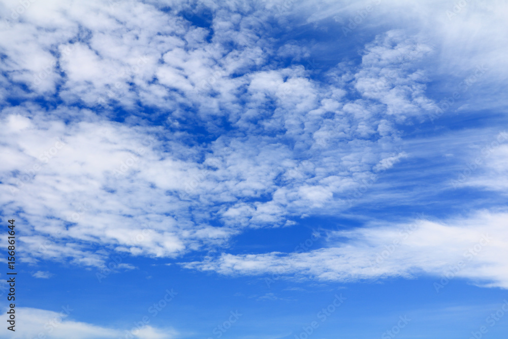 blue sky vivid with cloud in summer art of nature beautiful and copy space for add text blue sky vivid with cloud in summer art of nature beautiful and copy space for add text