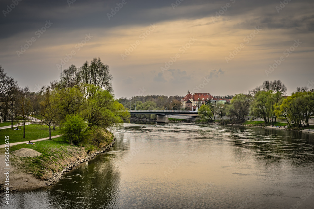 Donau in Ingolstadt