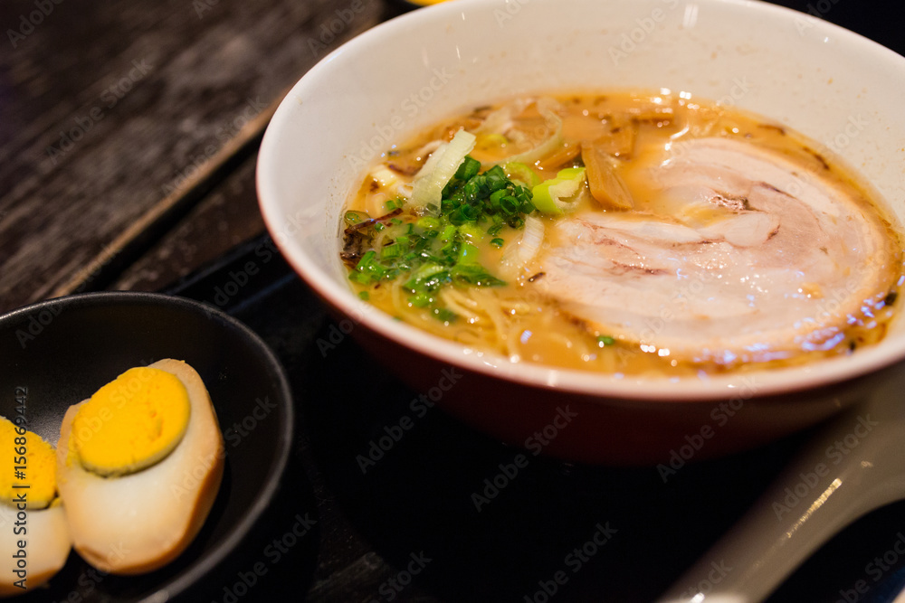 Japanese food Ramen noodle