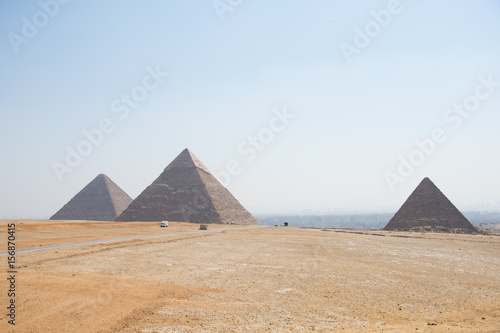 the Great Pyramids of Giza