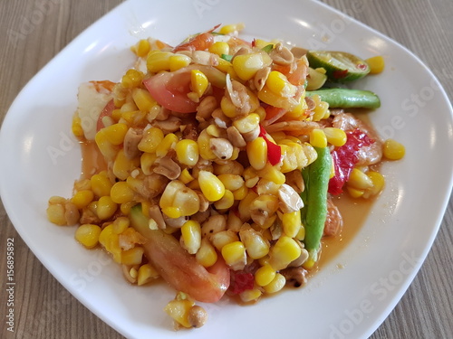 Thai corn salad