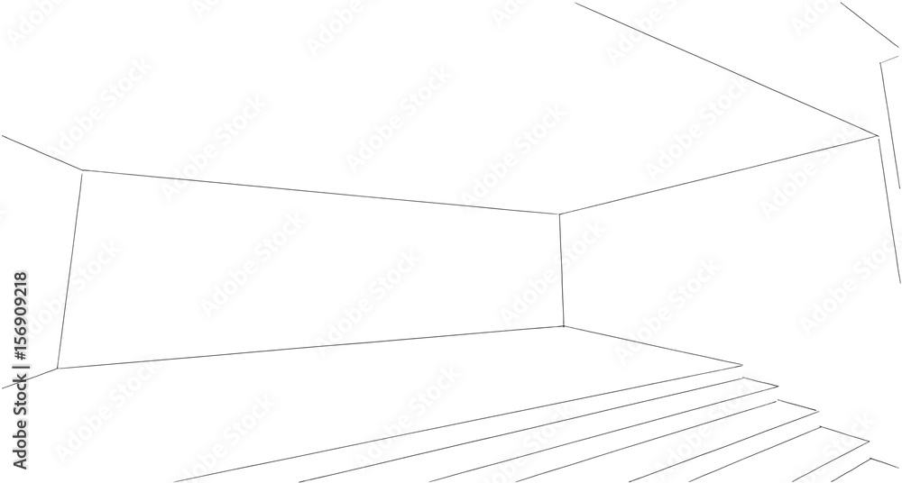 Abstract sketch, Architectural ,Construction ,Wireframe Abstract sketch, Architectural ,Construction ,Wireframe