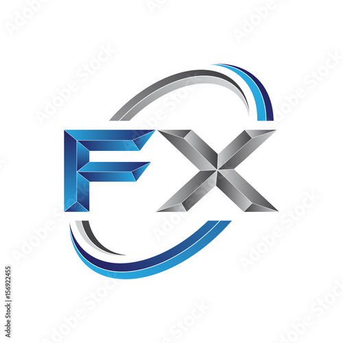 Free Download Simple initial letter logo modern swoosh FX - GFXLoad