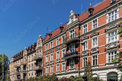 Ancient tenements in Gliwice, Poland © pablo_1960