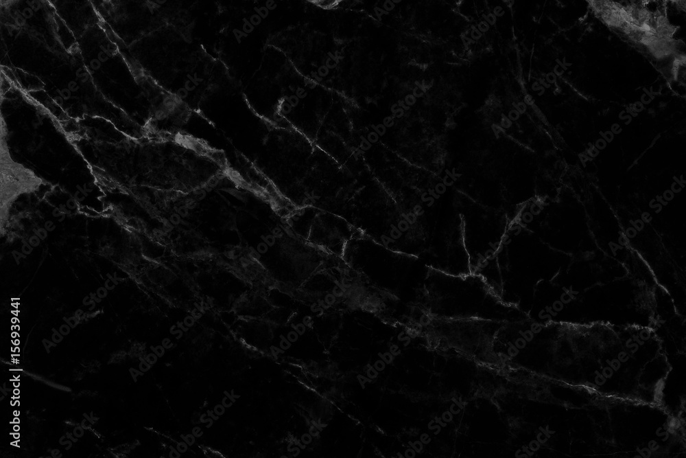 Black marble patterned texture background. abstract natural marble black and white for design.