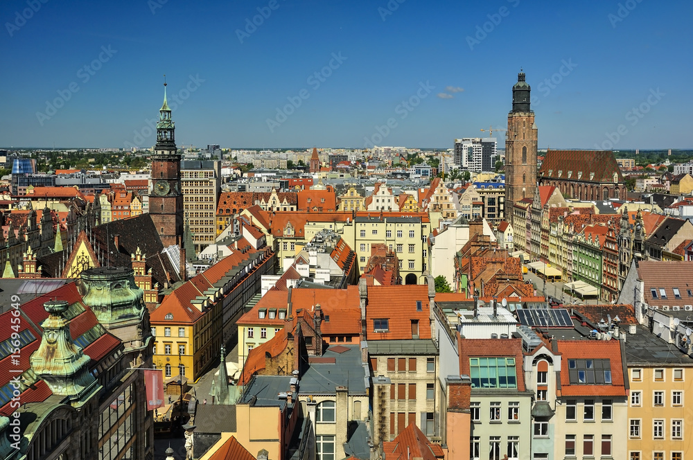 Wrocław - panorama miasta