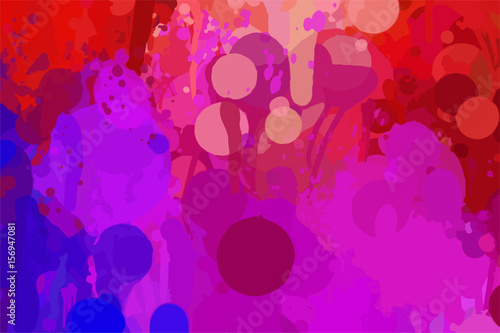 colorful color paint like vector background