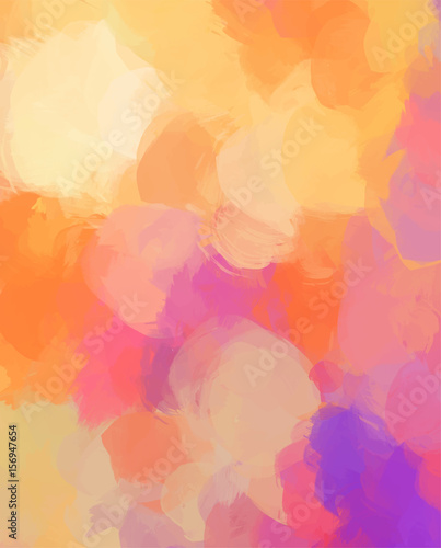 paint like pastel color splash abstract vector background