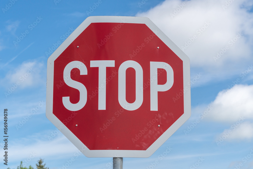 Stop Verkehrszeichen