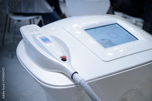 Modern equipment for spa salons on exhibition