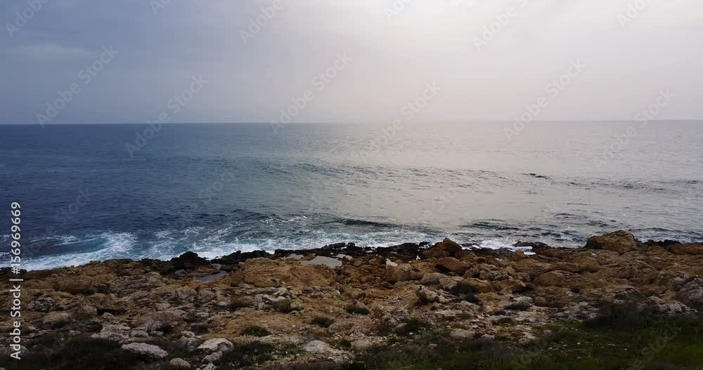 depths of the sea. Infinite space of water and sky. Horizon depths of the sea. Infinite space of water and sky. Horizon