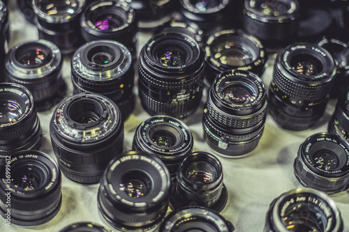 Tableau sur toile Vintage Analog Manual Lens