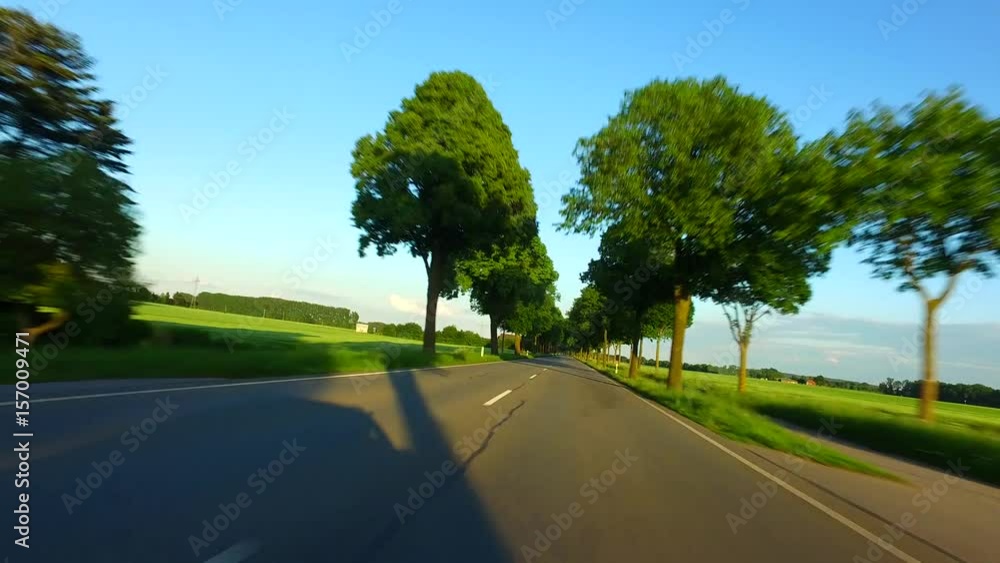 Driving at Sunset - POV - Time Lapse - 1 Driving at Sunset - POV - Time Lapse - 1