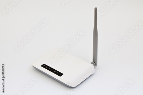 Obraz na płótnie wi fi router on a white background