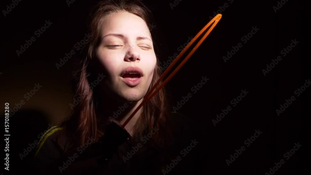 Beautiful girl blowing soap bubbles Beautiful girl blowing soap bubbles